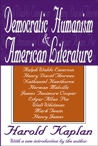 Cover image: Democratic Humanism and American Literature 1st edition 9781138522176