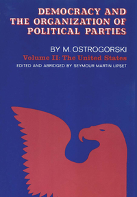 Imagen de portada: Democracy and the Organization of Political Parties 1st edition 9780878558780