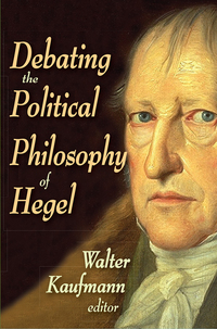 Cover image: Debating the Political Philosophy of Hegel 1st edition 9781138522015