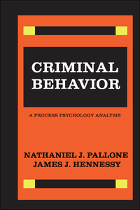 Cover image: Criminal Behavior 1st edition 9781138521513