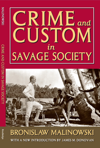 Cover image: Crime and Custom in Savage Society 1st edition 9781412849784