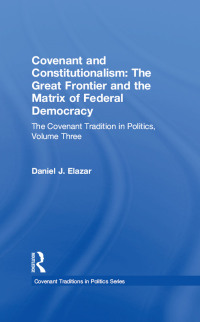 Imagen de portada: Covenant and Constitutionalism 1st edition 9781138508668