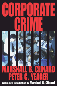 Cover image: Corporate Crime 1st edition 9781138521292