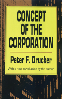 Cover image: Concept of the Corporation 1st edition 9781560006251