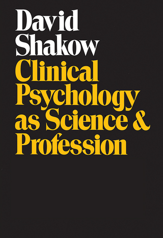 Cover image: Clinical Psychology as Science and Profession 1st edition 9780202308906