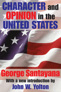 Cover image: Character and Opinion in the United States 1st edition 9781138520264