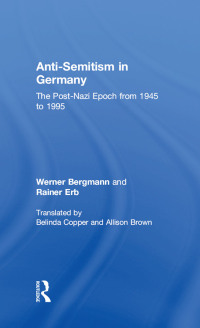 Cover image: Anti-Semitism in Germany 1st edition 9781560002703