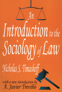 Cover image: An Introduction to the Sociology of Law 1st edition 9780765807298