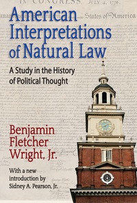 Cover image: American Interpretations of Natural Law 1st edition 9781412863278