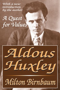 Omslagafbeelding: Aldous Huxley 1st edition 9781138518704