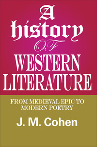 Omslagafbeelding: A History of Western Literature 1st edition 9780202361857