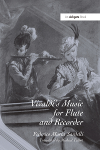 Cover image: Vivaldi's Music for Flute and Recorder 1st edition 9780754637141