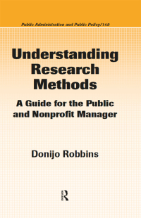 صورة الغلاف: Understanding Research Methods 1st edition 9781574445855