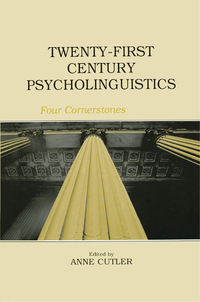 表紙画像: Twenty-First Century Psycholinguistics 1st edition 9780805852080