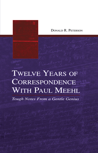 Cover image: Twelve Years of Correspondence With Paul Meehl 1st edition 9780805854893