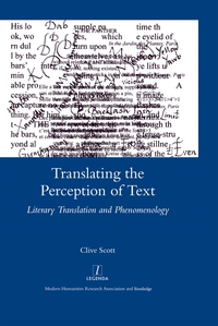 Cover image: Translating the Perception of Text 1st edition 9781907975356