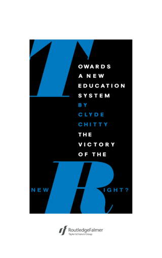 Cover image: Towards A New Education System 1st edition 9781850004493