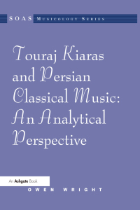 Imagen de portada: Touraj Kiaras and Persian Classical Music: An Analytical Perspective 1st edition 9780754663287