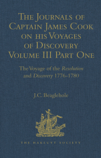 Imagen de portada: The Journals of Captain James Cook on his Voyages of Discovery 1st edition 9781472453259