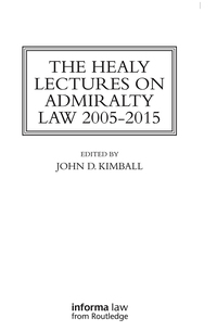 Titelbild: The Healy Lectures 1st edition 9780367737177