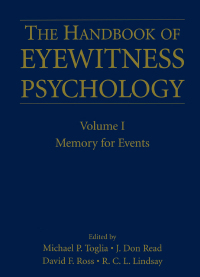 Imagen de portada: The Handbook of Eyewitness Psychology: Volume I 1st edition 9780805851519