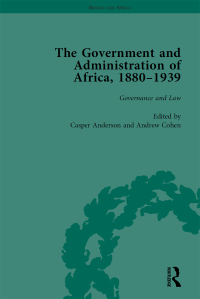 Immagine di copertina: The Government and Administration of Africa, 1880-1939 Vol 2 1st edition 9781138660991