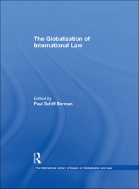 صورة الغلاف: The Globalization of International Law 1st edition 9780754624127