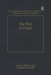 Imagen de portada: The Fear of Crime 1st edition 9781840140637