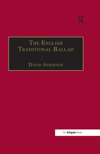 Cover image: The English Traditional Ballad 1st edition 9780754606345