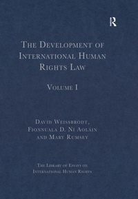 Imagen de portada: The Development of International Human Rights Law 1st edition 9781409441298