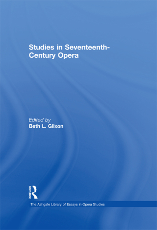 Cover image: Studies in Seventeenth-Century Opera 1st edition 9781032919157