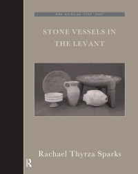 Imagen de portada: Stone Vessels in the Levant 1st edition 9780367603601