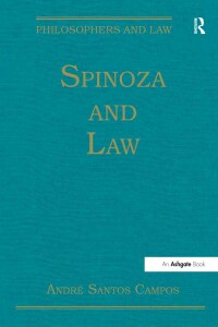Imagen de portada: Spinoza and Law 1st edition 9781472435965