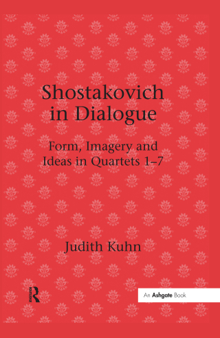 Cover image: Shostakovich in Dialogue 1st edition 9781138257337