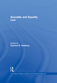 Imagen de portada: Sexuality and Equality Law 1st edition 9781409435075