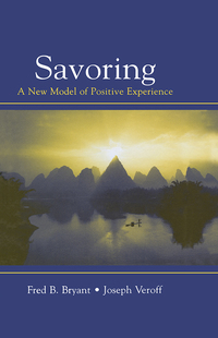 Cover image: Savoring 1st edition 9780805851199