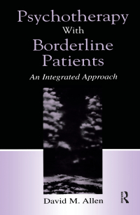 Imagen de portada: Psychotherapy With Borderline Patients 1st edition 9781138012752