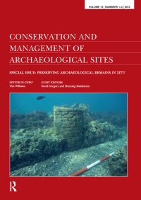 Immagine di copertina: Preserving Archaeological Remains in Situ 1st edition 9780367885915