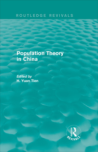 Cover image: Population Theory in China 1st edition 9781138649651