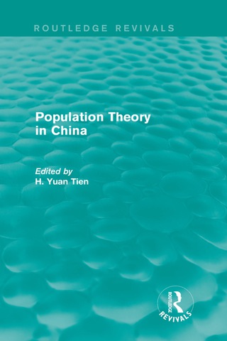 Cover image: Population Theory in China 1st edition 9781138649651