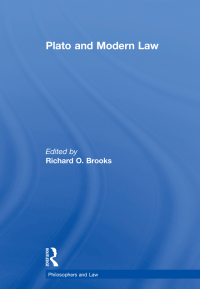 Cover image: Plato and Modern Law 1st edition 9780754624882