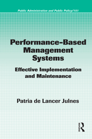 صورة الغلاف: Performance-Based Management Systems 1st edition 9781420054279