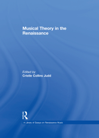 Titelbild: Musical Theory in the Renaissance 1st edition 9781409422976