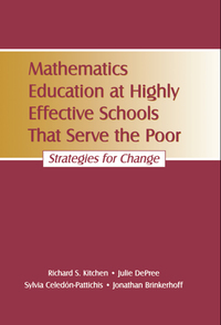 Cover image: Mathematics Education at Highly Effective Schools That Serve the Poor 1st edition 9780805856880