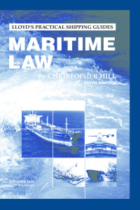 Cover image: Maritime Law 6th edition 9781843112556