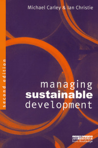 Immagine di copertina: Managing Sustainable Development 2nd edition 9781853834455