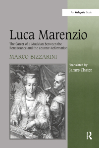 Cover image: Luca Marenzio 1st edition 9780754605164