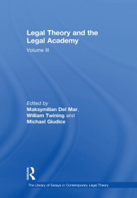 表紙画像: Legal Theory and the Legal Academy 1st edition 9780754628880