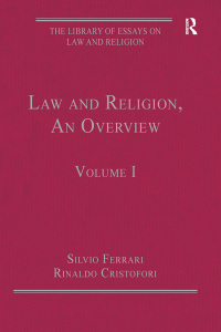 Omslagafbeelding: Law and Religion, An Overview 1st edition 9781409436003