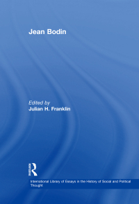 Cover image: Jean Bodin 1st edition 9780754625452